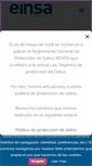 Mobile Screenshot of einsa.com